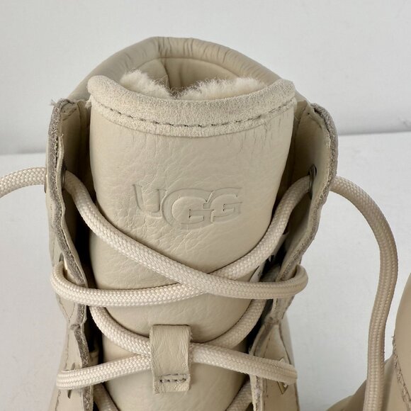 M6 W7 - UGG NEUMEL Hi Weather Hybrid All Gender - Brich/White pepper Boots - Picture 6 of 9